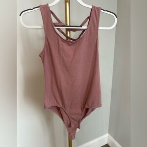 8/$20  Heart & Hops Affordable Luxury  Women's Blush Bodysuit Medium